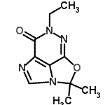CAS#: 609819-46-7, 6-Ethyl-3,3-dimethyl-4-oxa-1,2a,5,6-tetraazacyclopenta[cd]inden-7(6H)-one