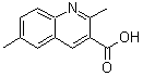 CAS 登录号：610261-45-5， 2,6-二甲基-3-喹啉羧酸