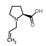 CAS 登录号：610299-77-9， 1-烯丙基-L-脯氨酸
