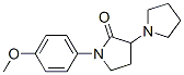 CAS 登录号：6103-46-4， 1-(4-甲氧基苯基)-3-(1-吡咯烷基)吡咯烷-2-酮
