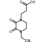CAS#: 610311-91-6, 3-(4-Ethyl-2,3-dioxo-1-piperazinyl)propanoic acid