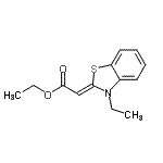 CAS#: 610315-94-1, Ethyl (2Z)-(3-ethyl-1,3-benzothiazol-2(3H)-ylidene)acetate