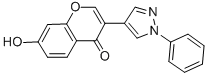 CAS 登录号：61034-11-5， 7-羟基-3-(1-苯基-1H-吡唑-4-基)-苯并吡喃-4-酮