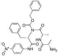 CAS 登录号：61043-35-4， 苄氧羰基丙氨酰-丙氨酰-苯丙氨酰-4-硝基苯胺