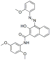 CAS#: 61050-21-3, N-(2,5-Dimethoxyphenyl)-3-Hydroxy-4-[(2-Methoxyphenyl)Azo]-2-Naphthalenecarboxamide