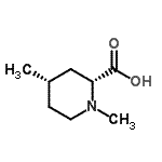 CAS#: 610786-78-2, (2R,4S)-1,4-Dimethyl-2-piperidinecarboxylic acid