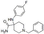 CAS 登录号：61085-41-4， 1-苄基-4-[(4-氟苯基)氨基]哌啶-4-甲酰胺