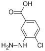 CAS#: 61100-67-2, 4-Chloro-3-Hydrazinylbenzoic acid
