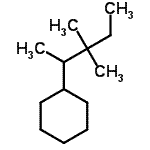 CAS#: 61142-21-0, (3,3-Dimethyl-2-Pentanyl)Cyclohexane