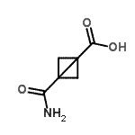 CAS#: 61168-43-2, 3-Carbamoylbicyclo[1.1.0]Butane-1-Carboxylic Acid