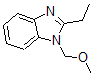 CAS 登录号：612049-64-6， 2-乙基-1-(甲氧基甲基)-1H-苯并咪唑