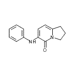 CAS#: 612065-05-1, 6-Anilino-2,3-dihydro-5(1H)-indolizinone