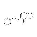CAS#: 612065-12-0, 6-(Benzylamino)-2,3-dihydro-5(1H)-indolizinone