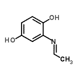 CAS#: 612070-32-3, 2-[(E)-Ethylideneamino]-1,4-benzenediol