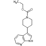 CAS#: 612097-74-2, Ethyl 4-(1H-pyrrolo[2,3-b]pyridin-3-yl)-1-piperidinecarboxylate