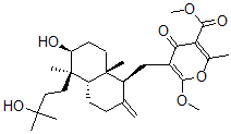 CAS 登录号:61235-00-5, Colletotrichin
