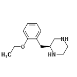 CAS 登录号：612503-92-1， (2S)-2-(2-乙氧基苄基)哌嗪