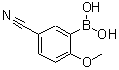 CAS#: 612833-37-1, (5-Cyano-2-methoxyphenyl)boronic acid