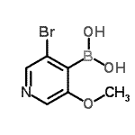 CAS#: 612845-45-1, (3-Bromo-5-methoxy-4-pyridinyl)boronic acid