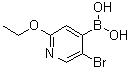 CAS#: 612845-46-2, (5-Bromo-2-ethoxy-4-pyridinyl)boronic acid