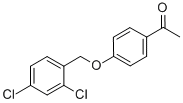 CAS#: 61292-27-1, 1-(4-[(2,4-Dichlorobenzyl)Oxy]Phenyl)-1-Ethanone