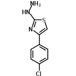 CAS 登录号：61323-64-6， 4-(4-氯苯基)-2-肼基-1,3-噻唑