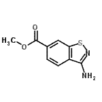 CAS#: 613262-40-1, Methyl 3-amino-1,2-benzothiazole-6-carboxylate