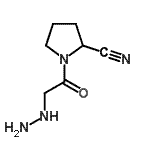 CAS#: 613265-24-0, 1-(Hydrazinoacetyl)-2-pyrrolidinecarbonitrile