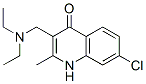 CAS 登录号：61342-96-9， 7-氯-3-(二乙基氨基甲基)-2-甲基-1H-喹啉-4-酮