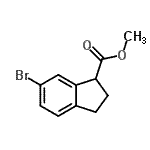 CAS#: 61346-40-5, Methyl 6-Bromo-1-Indanecarboxylate