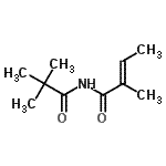 CAS#: 613672-37-0, (2E)-N-(2,2-Dimethylpropanoyl)-2-methyl-2-butenamide