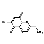 CAS#: 61373-05-5, 2-Ethyl-6-Hydroxy-5,8-Quinoxalinedione
