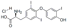 CAS#: 6138-47-2, O-(4-Hydroxy-3-Iodophenyl)-3,5-Diiodo-L-Tyrosine Hydrochloride