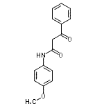 CAS 登录号：614-49-3， N-(4-甲氧基苯基)-3-氧代-3-苯丙酰胺
