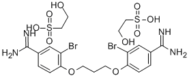 CAS 登录号：614-87-9， 双溴丙脒依西酸盐