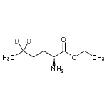 CAS#: 6141-43-1, Ethyl L-(5,5-<Sup>2</Sup>H<Sub>2</Sub>)Norleucinate