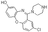 CAS 登录号：61443-78-5， 2-氯-11-(1-哌嗪基)-二苯并[b,f][1,4]氧氮杂卓-8-醇