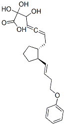 CAS 登录号：61456-25-5， 9alpha,11alpha,15alpha-三羟基-16-苯氧基-17,18,19,20-四去甲前列腺-4,5,13-三烯酸