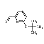 CAS#: 614730-16-4, 6-[(2-Methyl-2-propanyl)oxy]-2-pyrazinecarbaldehyde