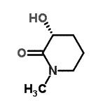 CAS#: 614754-30-2, (3R)-3-Hydroxy-1-methyl-2-piperidinone