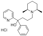 CAS 登录号：61477-94-9， 4-[(2R,6S)-2,6-二甲基-1-哌啶基]-1-苯基-1-吡啶-2-基-丁烷-1-醇盐酸盐