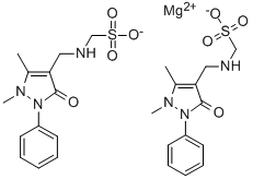 CAS#: 6150-97-6, Magnesium [(2,3-Dihydro-1,5-Dimethyl-3-Oxo-2-Phenyl-1H-Pyrazol-4-Yl)Methylamino]Methanesulphonate