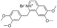 CAS 登录号：6152-78-9， 1-(3,4-二甲氧基苄基)-6,7-二甲氧基异喹啉鎓溴化物