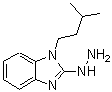 CAS#: 615281-73-7, 2-Hydrazino-1-(3-methylbutyl)-1H-benzimidazole