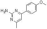 CAS#: 61541-75-1, 4-(4-Methoxyphenyl)-6-Methyl-2-Pyrimidinamine