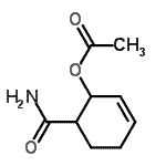CAS#: 615568-61-1, 6-Carbamoyl-2-cyclohexen-1-yl acetate