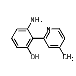 CAS 登录号：615572-75-3， 3-氨基-2-(4-甲基-2-吡啶基)苯酚