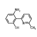 CAS 登录号：615572-77-5， 3-氨基-2-(6-甲基-2-吡啶基)苯酚