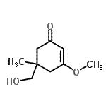 CAS#: 615580-90-0, 5-(Hydroxymethyl)-3-methoxy-5-methyl-2-cyclohexen-1-one