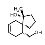 CAS#: 615582-11-1, (1R,5R,10R)-10-(Hydroxymethyl)-1-methylspiro[4.5]dec-7-en-1-ol